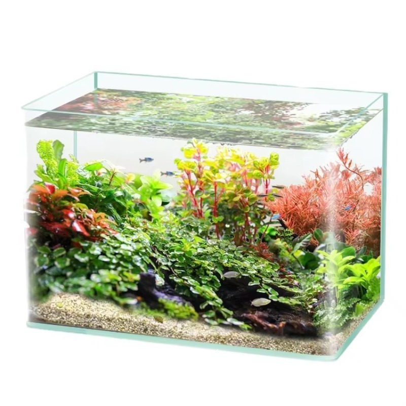 Aquarium Fish Glass - Box Packing Desktop Aquarium Ultra White