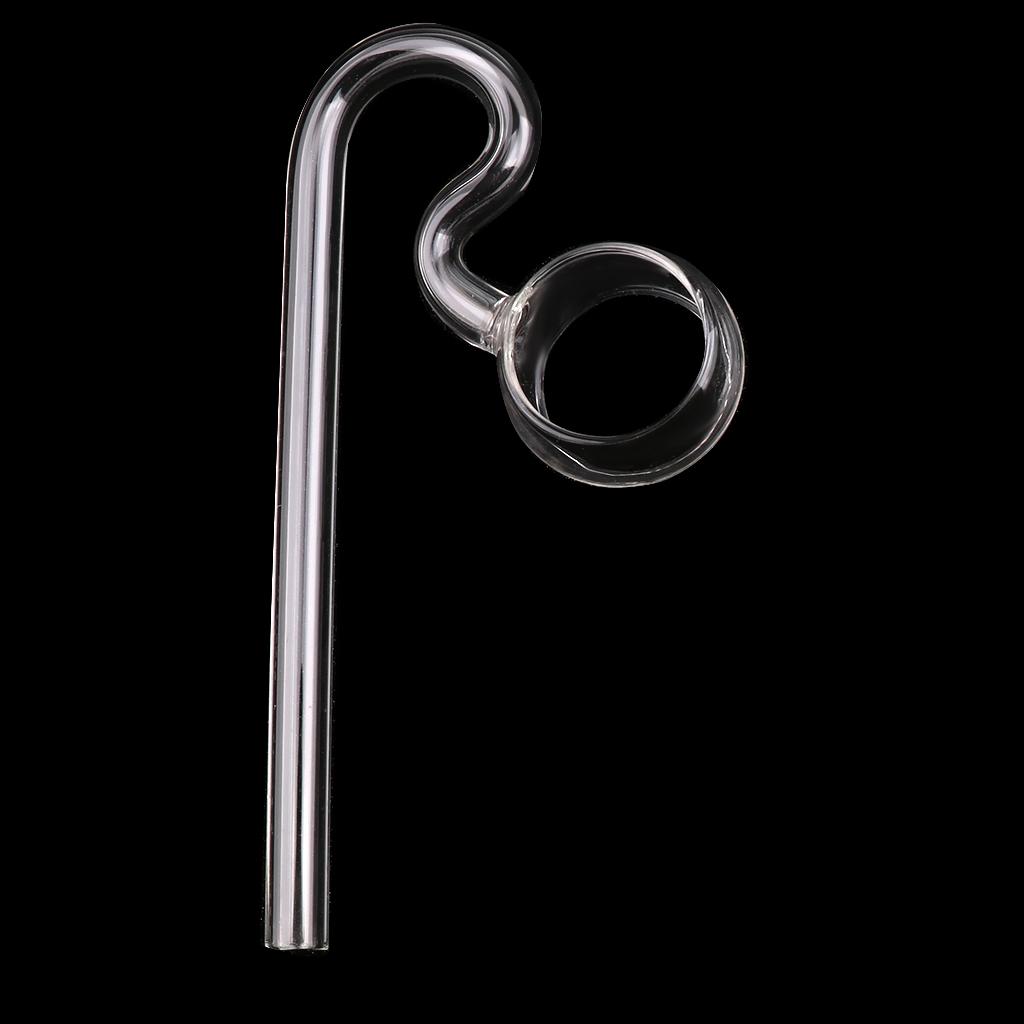 Aquarium Fish Glass - Fish Tank Outlet Glass Lily Pipe