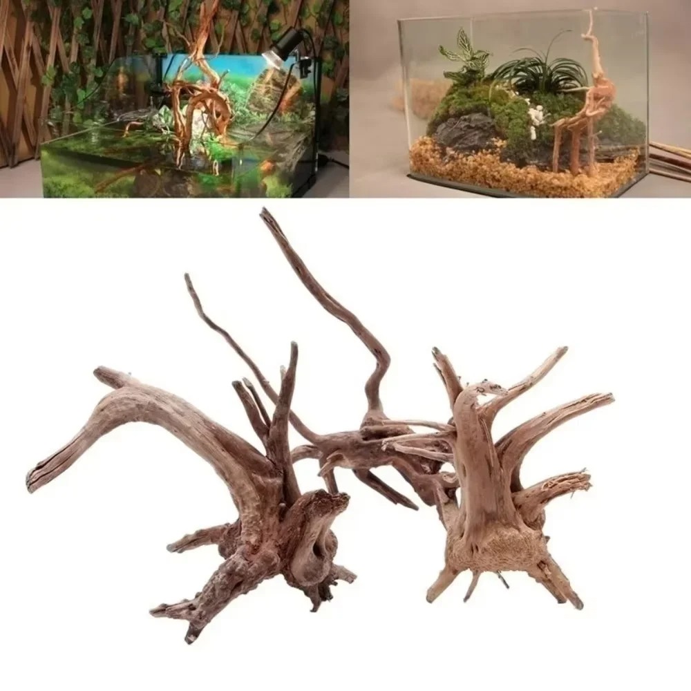 Aquarium Fish Farm - （15-20cm） Natural Driftwood Aquarium Decor -