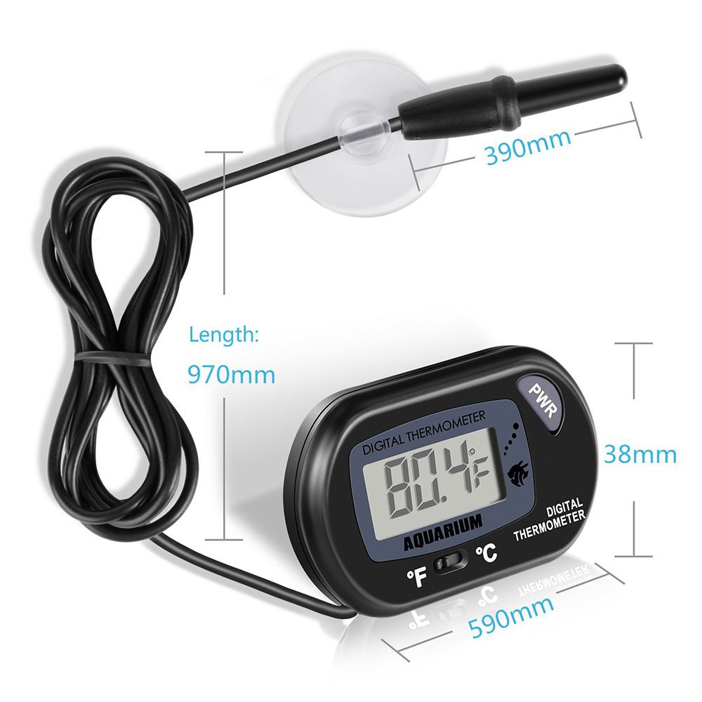 ST-3 Waterproof Digital Aquari - огляд і ціна Aquarium Fish Yellow And Black