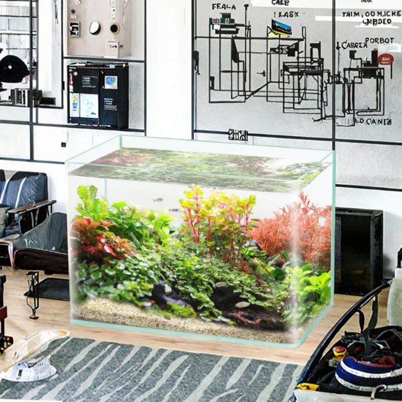 Box Packing Desktop Aquarium U - огляд і ціна Aquarium Fish Glass