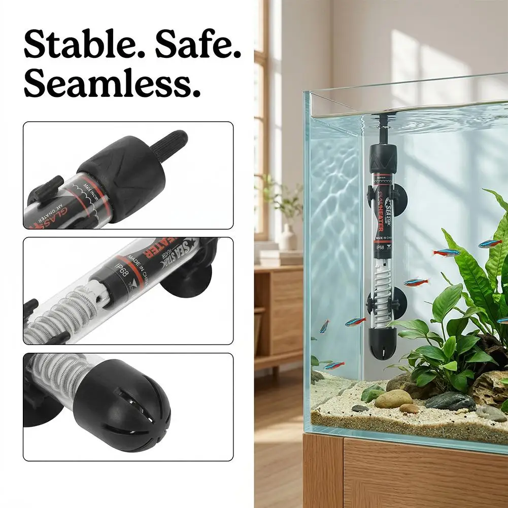 Adjustable Aquarium Heater 25W - огляд і ціна Aquarium Fish Cold Water