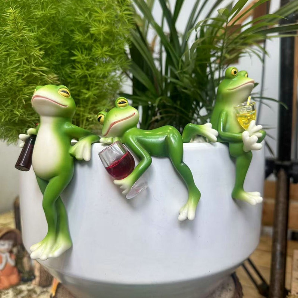 Hanging Flower Pot Edge Frog D - огляд і ціна Aquarium Fish Glass