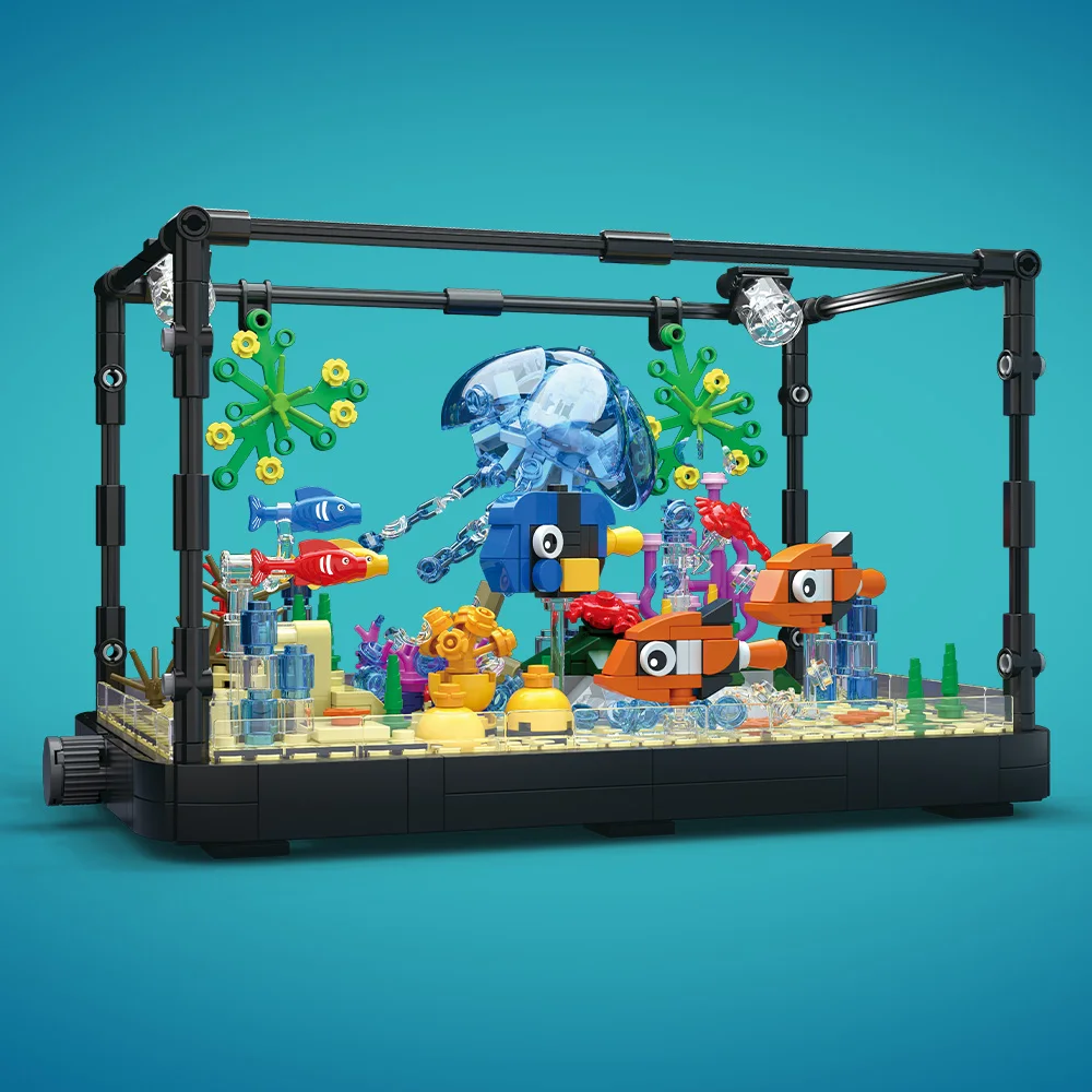 Fish Tank Building Block Set w - огляд і ціна Aquarium Fish Names