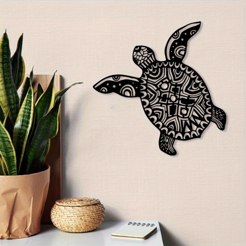 Sea Turtle Iron Metal Wall Art - огляд і ціна Live Fish Aquarium