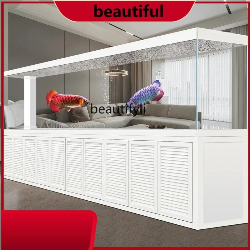 New super large office aluminu - огляд і ціна Live Fish Aquarium