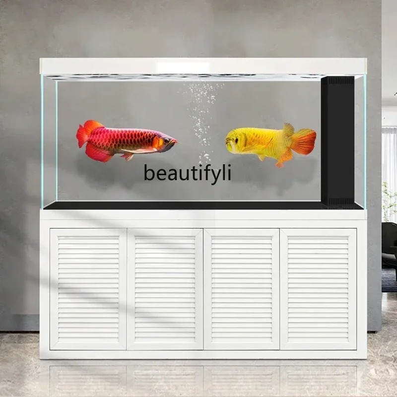 New super large office aluminu - огляд і ціна Live Fish Aquarium