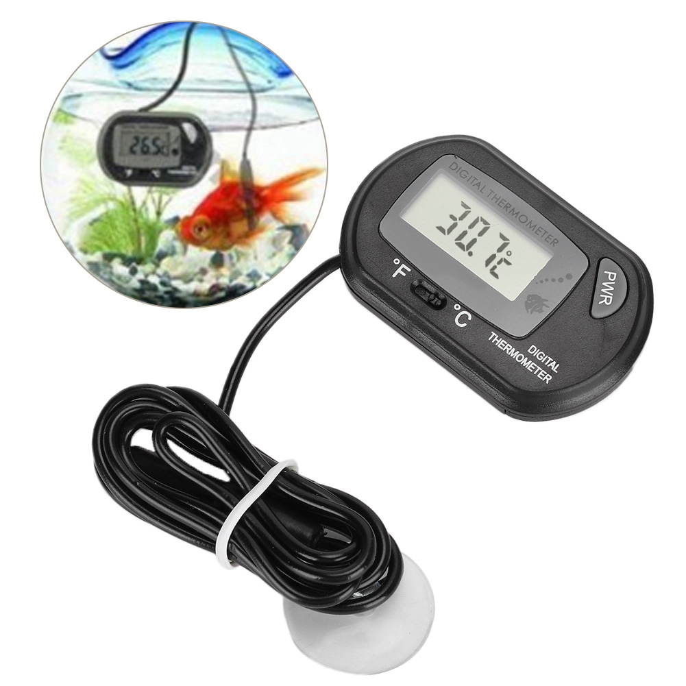 Digital LCD Sensor Aquarium Wa - огляд і ціна Aquarium Fish Yellow And Black