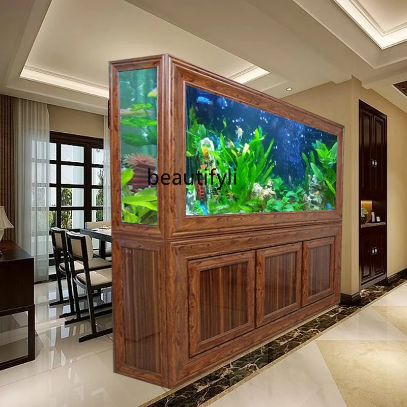 Chinese Fish Tank Large Living - огляд і ціна Live Fish Aquarium