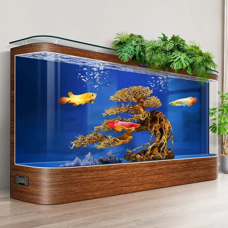 Floor-to-ceiling ecological fi - огляд і ціна Live Fish Aquarium