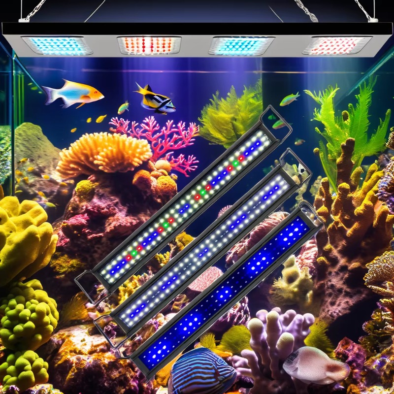 172145 RGB 30W LED Aquarium Li - огляд і ціна Aquarium Fish Rate