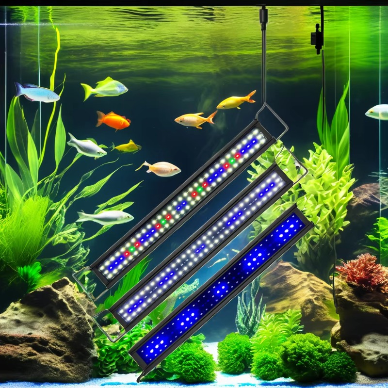 172145 RGB 30W LED Aquarium Li - огляд і ціна Aquarium Fish Rate