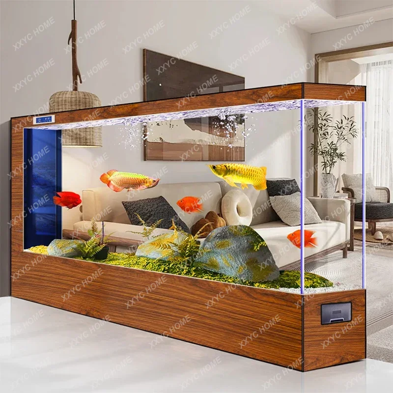 WWSuper large floor-to-ceiling - огляд і ціна Live Fish Aquarium
