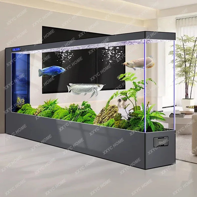 WWSuper large floor-to-ceiling - огляд і ціна Live Fish Aquarium