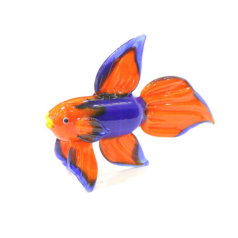 Orange Murano Glass Tropical F - огляд і ціна Live Fish Aquarium