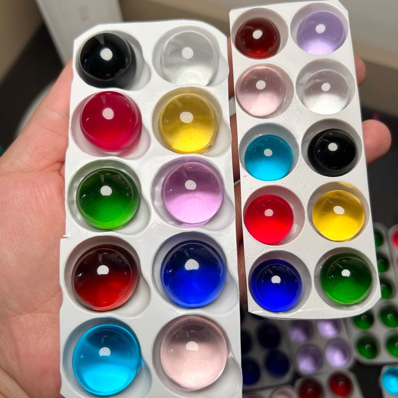 10/20pcs Solid Color Glass Bal - огляд і ціна Aquarium Fish Glass