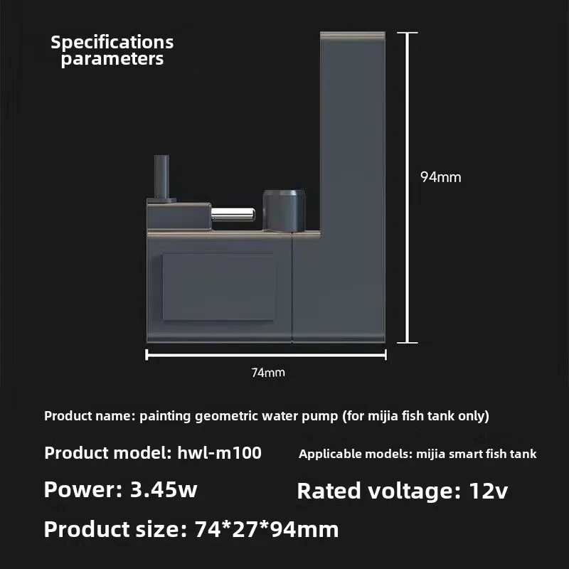1pcs For Xiaomi Mijia smart aq - огляд і ціна Aquarium Xiaomi
