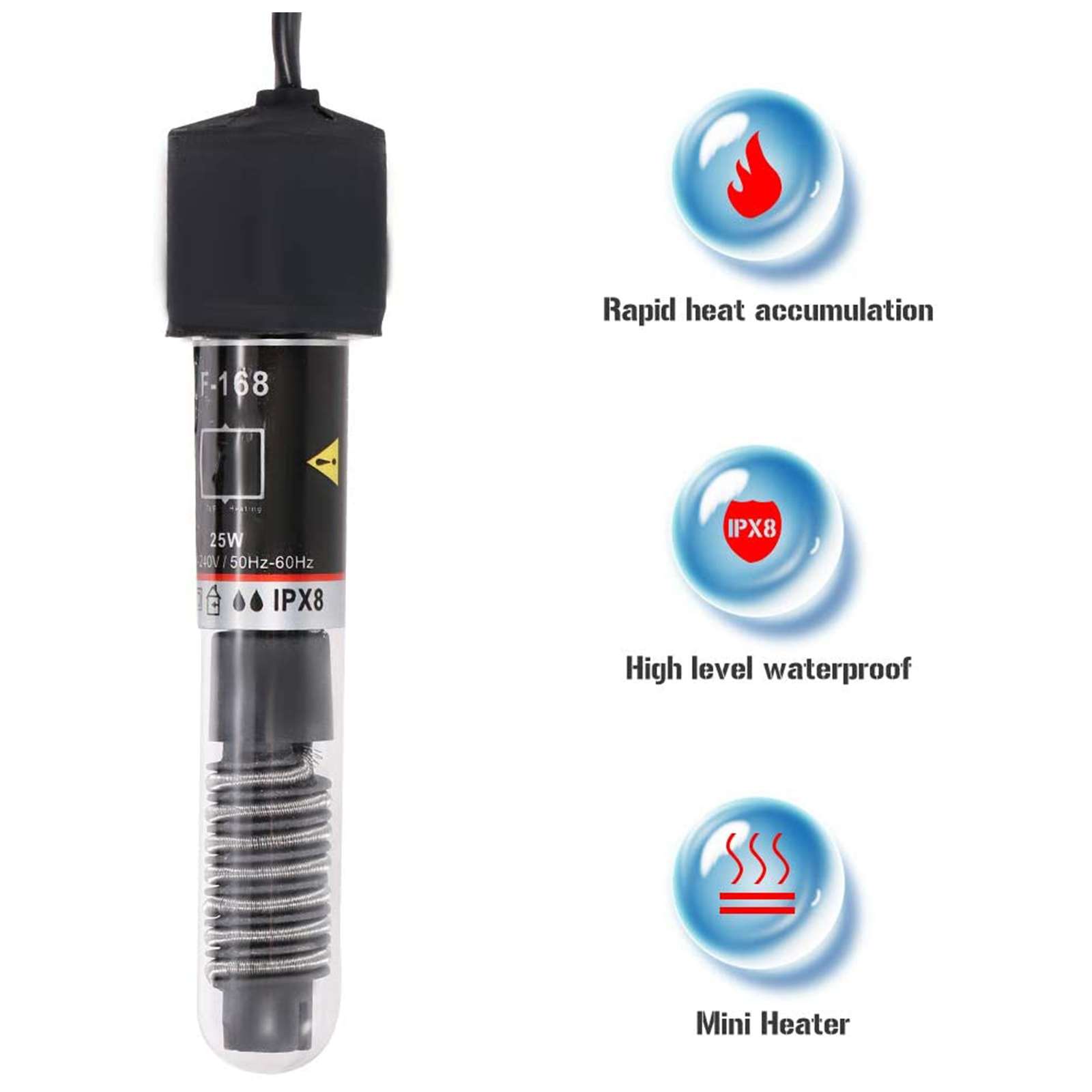 Mini Aquarium Heater Submersib - огляд і ціна Aquarium Fish Cold Water