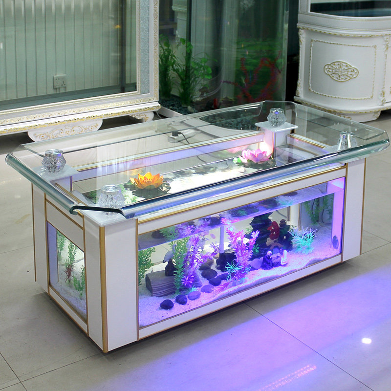 Xihao ecological coffee table  - огляд і ціна Live Fish Aquarium