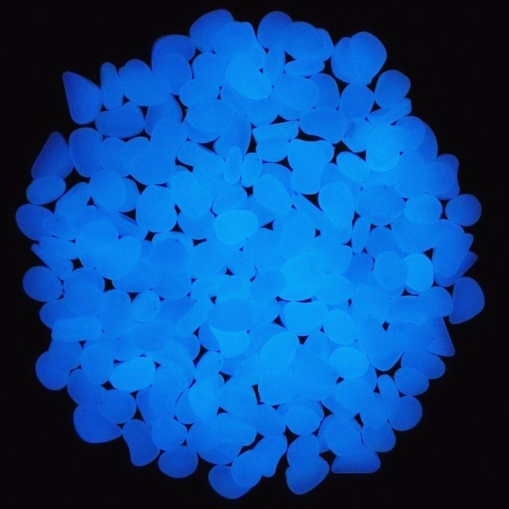 Fish Tank Rocks Glow Blue Pebb - огляд і ціна Aquarium Fish Farm
