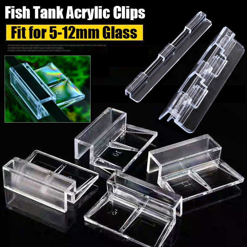 Newest 5/6/8/10/12mm Acrylic C - огляд і ціна Aquarium Fish Glass