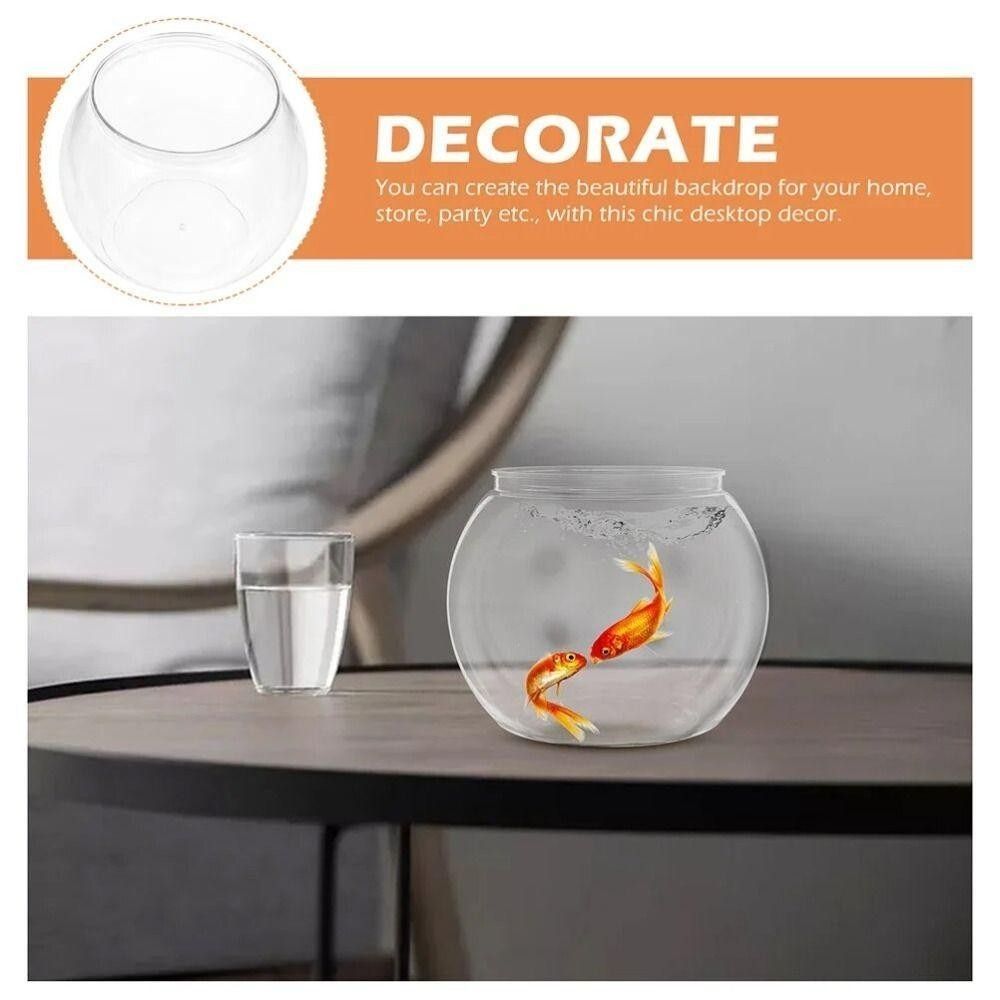 New Transparent Fish Tank Roun - огляд і ціна Aquarium Fish Names